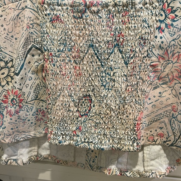 Corset top Pilcro/Anthropologie. Denim like material. NWT never worn - Picture 6 of 6